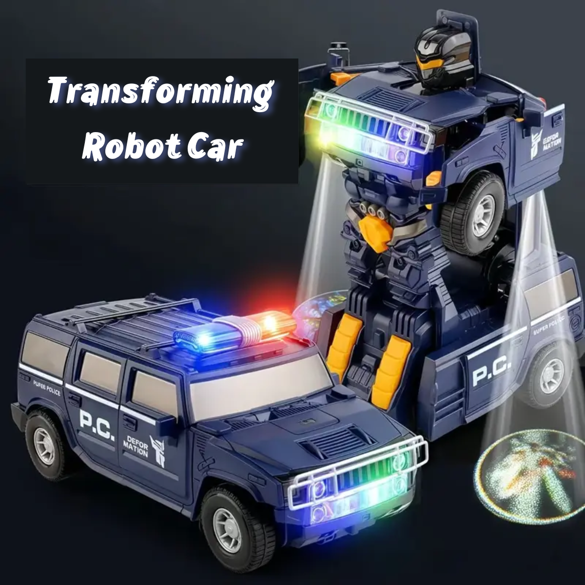 Transforming Robot Car