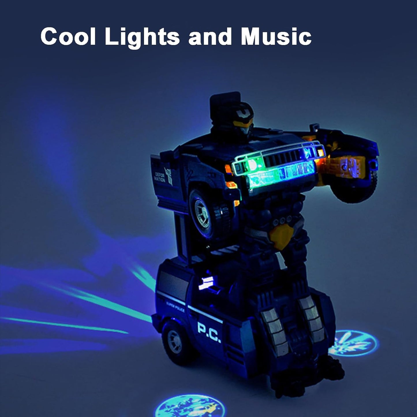 Transforming Police Robot Car™
