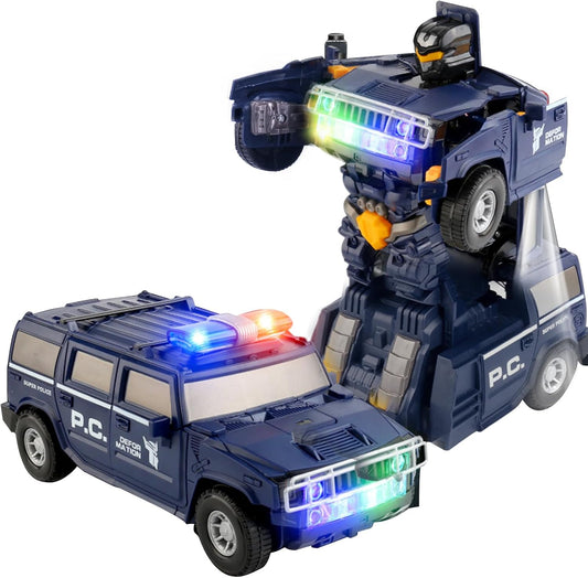 Transforming Police Robot Car™