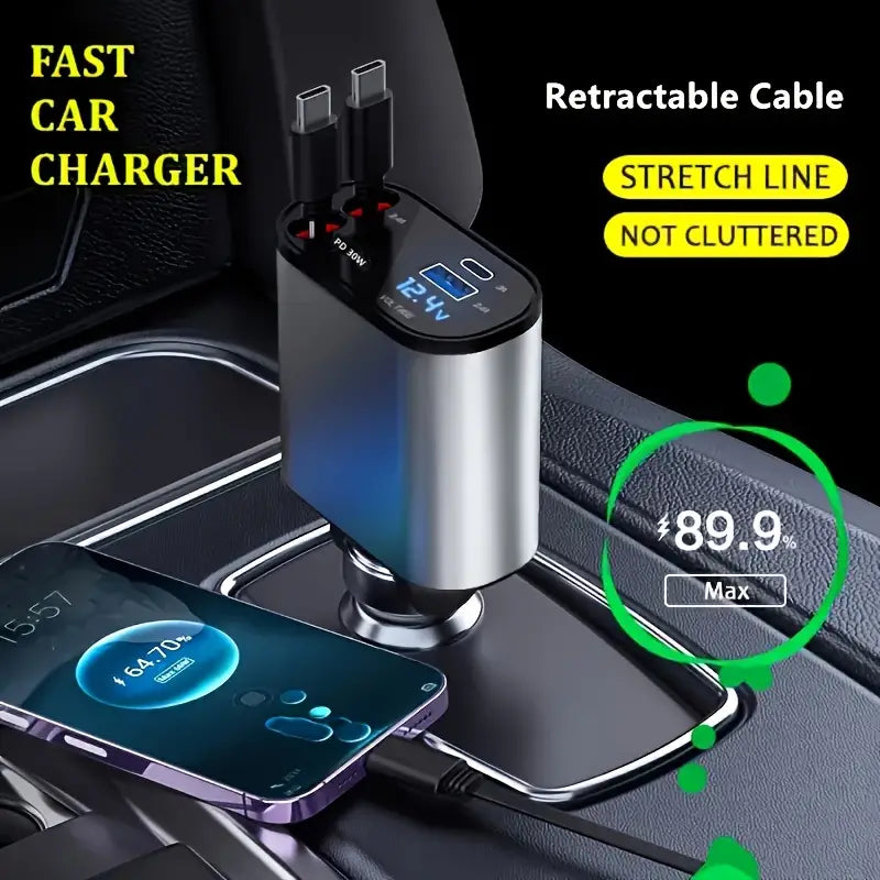 Retractable Car Charger