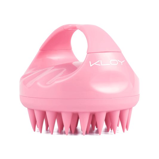 Kloy Hair Scalp Massager Shampoo Brush With Soft Silicone Bristles